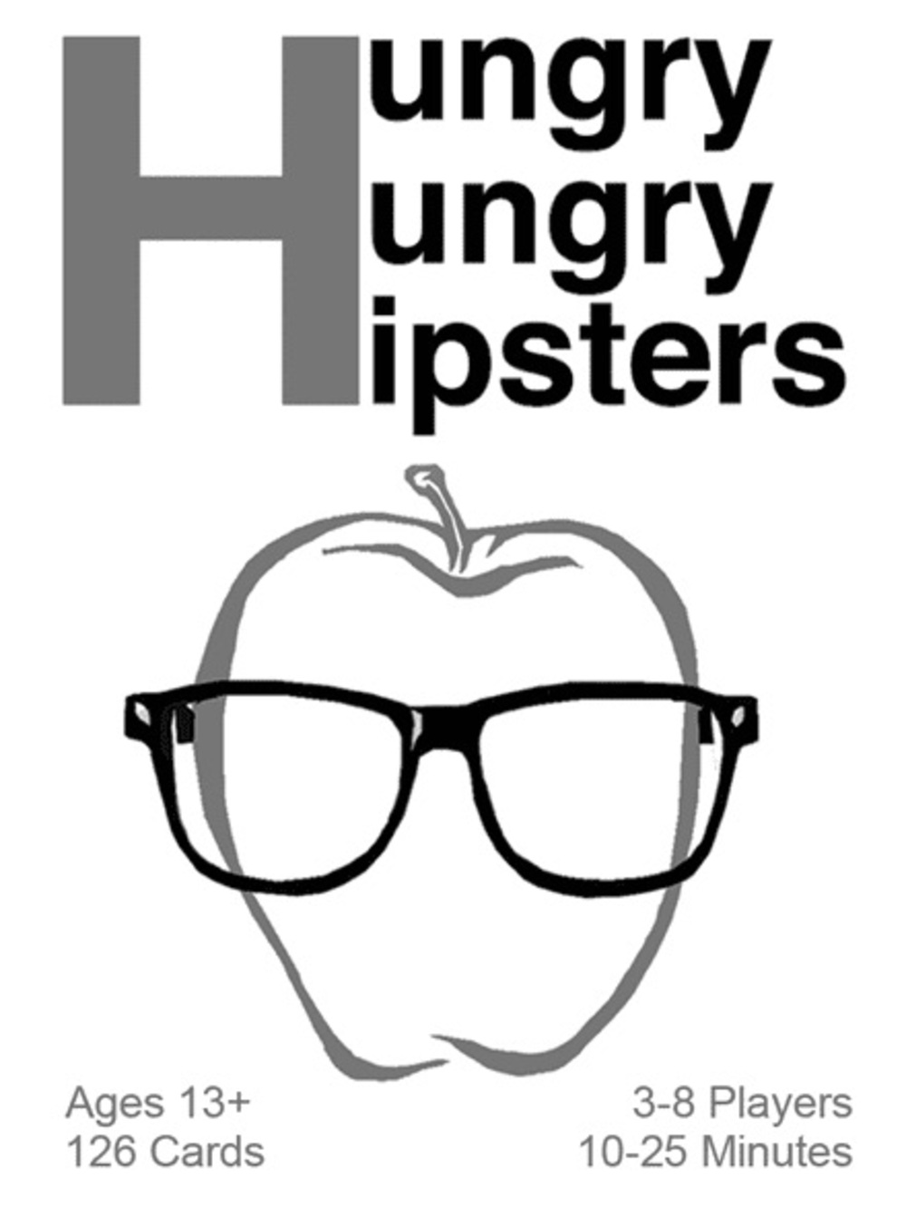 Hungry Hungry Hipsters Game Card Deck*
